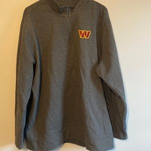 Washington Commanders Football Team quarter-zip, like new